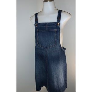Denim Overalls Dress